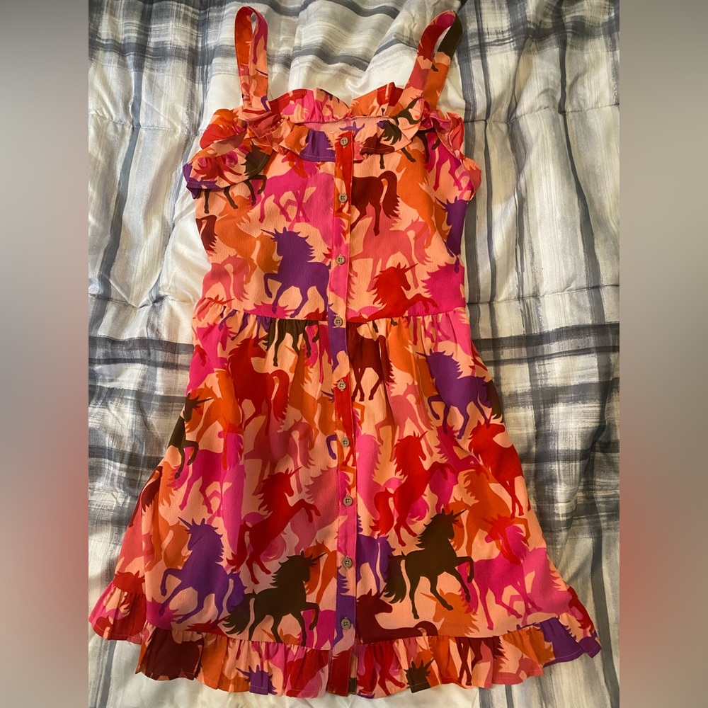 Next direct flowy unicorn dress girls age 12